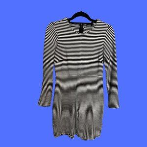 Kate Spade Saturday Panel Long Sleeve Dress in Crosswalk Stripe | Size: 0
